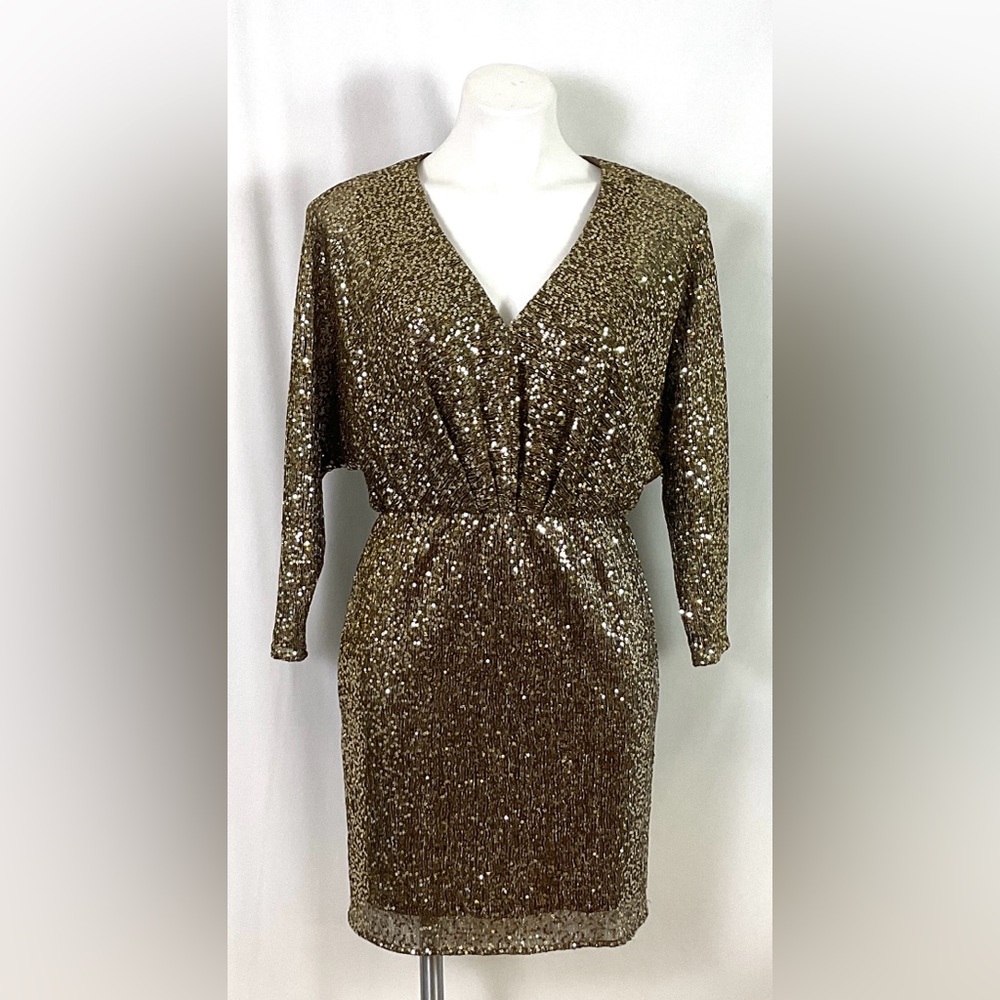 Trina Turk-designer sequin dress-size 2